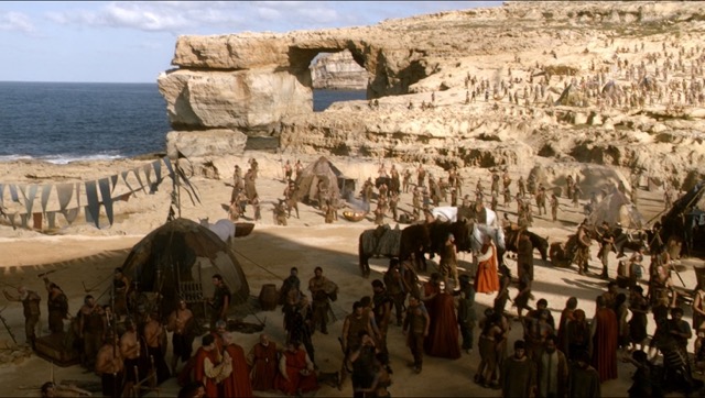 Pic of GoT next to Azure window.
