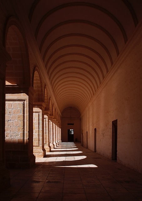 Arcade of Dominican Priory.
