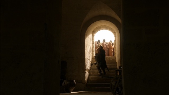 Inside Fort Ricasoli.