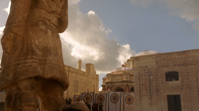 Inside Fort Ricasoli.