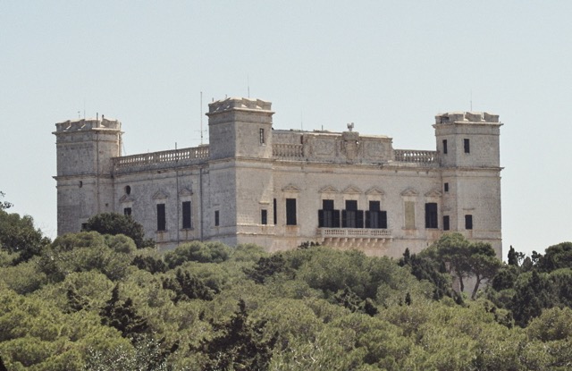Verdala Palace from afar.